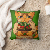 ビーガンガーデナーキャット クッション (ブランケット)