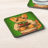 ビーガンガーデナーキャット コースター (左側)