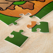 ビーガンガーデナーキャット ジグソーパズル (側面)