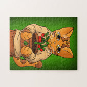 ビーガンガーデナーキャット ジグソーパズル (横)