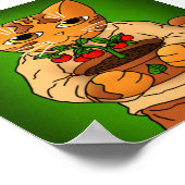 ビーガンガーデナーキャット ポスター (角)