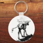 ビーガンキーチェーン キーホルダー (正面)