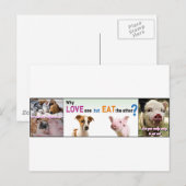 ビーガンギア違いは？ ポストカード (正面/裏面)