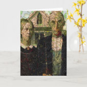 ビーガンゴシックファインアートスポフ カード (黄色い花)