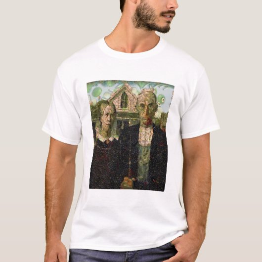 ビーガンゴシックファインアートスポフ Tシャツ (正面)