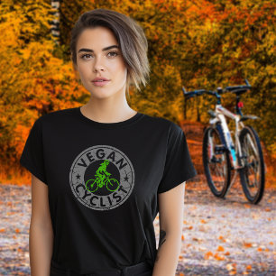 ビーガンサイクリスト、フィットネス Tシャツ