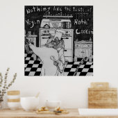 ビーガンシェフモーリス ポスター (キッチン)