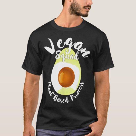 ビーガンスクワッドアボカド Tシャツ (正面)