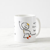 ビーガンスマイル コーヒーマグカップ (正面右)