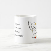 ビーガンスマイル コーヒーマグカップ (中央)