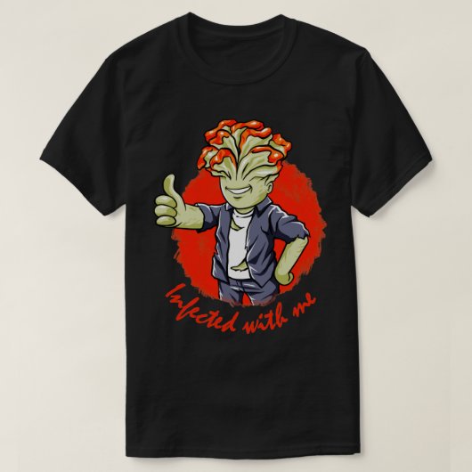 ビーガンゾンビ Tシャツ (デザイン正面)