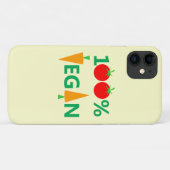 ビーガンダイエットかわいいマンガートマトとニンジン Case-Mate iPhoneケース (裏面(横))