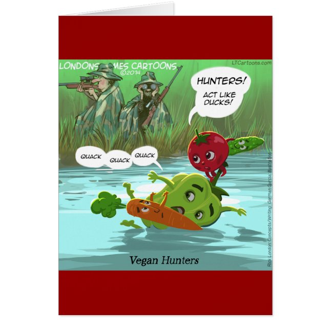 ビーガンハンターおもしろい (正面)