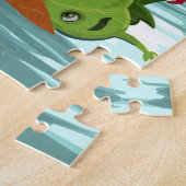 ビーガンハンターおもしろい ジグソーパズル (側面)