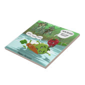 ビーガンハンターおもしろい タイル (側面)