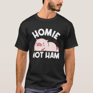ビーガンビーガニズムベジタリアンピグフリーダイエットNo肉Pl Tシャツ