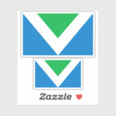 ビーガンフラグ シール (シート)