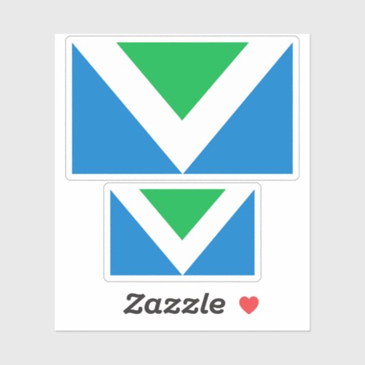 ビーガンフラグ シール (シート)