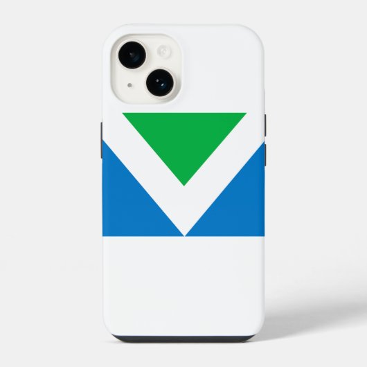 ビーガンフラグ iPhoneケース (裏面)