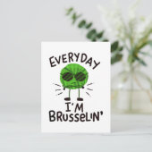 ビーガンブリュッセルスプラウト ポストカード (スタンド正面)
