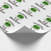 ビーガンブリュッセルスプラウト ラッピングペーパー (角)