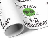 ビーガンブリュッセルスプラウト ラッピングペーパー (ロールコーナー)