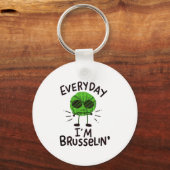 ビーガンブリュッセル キーホルダー (正面)