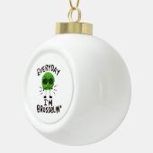 ビーガンブリュッセル セラミックボールオーナメント (右)