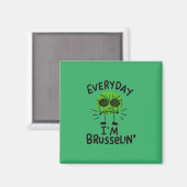 ビーガンブリュッセル マグネット (正面/裏面)