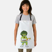 ビーガンブロッコリーとギター エプロン (インサイチュ)