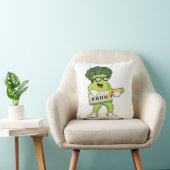 ビーガンブロッコリーとギター クッション (椅子)