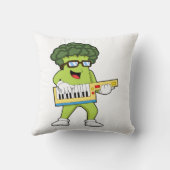 ビーガンブロッコリーとギター クッション (裏面)