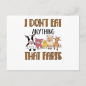 ビーガンベガニズムメアトロスビーガンライフ ポストカード (正面)