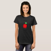 ビーガンベジタリアンオーガニック果物野菜 Tシャツ (正面フル)
