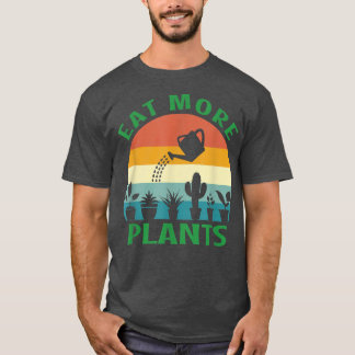 ビーガンベジタリアン植物園芸サボテン植物Des Tシャツ