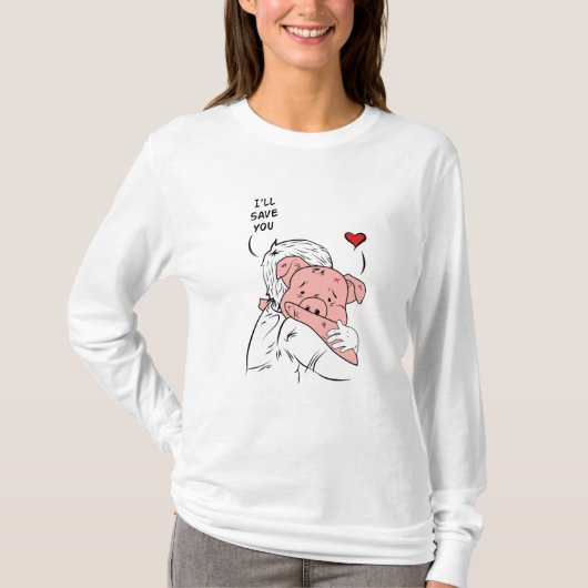ビーガンベジタリアン食べ物Veganismベジギフトアイディア Tシャツ (正面)