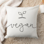 ビーガンミニマルカスタム背景色 クッション (ブランケット)