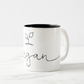 ビーガンミニマル ツートーンマグカップ (正面右)