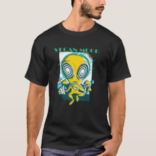 ビーガンムードサイケデリカンエイリアン Tシャツ