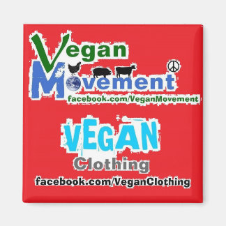 ビーガンムーブメント/ビーガン服 マグネット