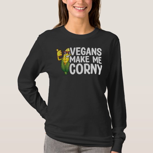 ビーガンメイクメコニービーガン野菜ダイエット Tシャツ (正面)
