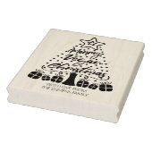 ビーガンメリークリスマス ラバースタンプ (スタンプ)