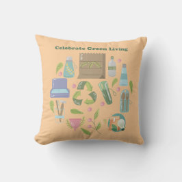 ビーガンライフスタイル及びエコフレンドリー贈与 クッション