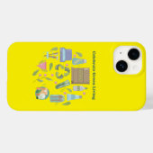 ビーガンライフスタイル及びエコフレンドリー贈与 Case-Mate iPhoneケース (裏面 (横))