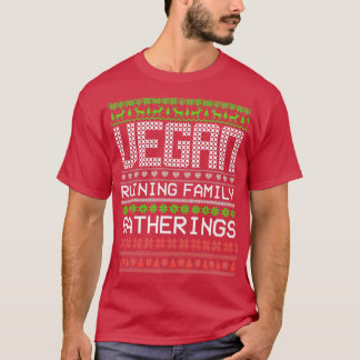 ビーガンルーニンファミリーギャザリングビーガンクリスマスクラス Tシャツ