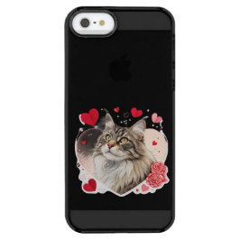 ビーガンレザーIphone SE 2025ケースポートランド クリア iPhone SE/5/5sケース