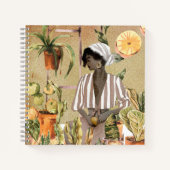 ビーガンレシピ書 ノートブック (正面)