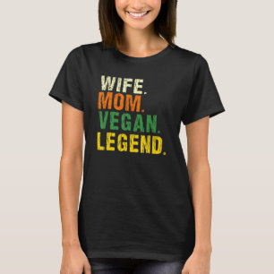 ビーガンレジェンドヴェガニスプラントベオーガニックースダイエット Tシャツ