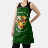 ビーガンレストランカフェかビストロオーナー。ビーガン エプロン (インサイチュ)