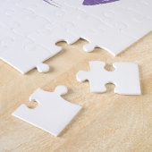 ビーガンレッドキャベツヴィンテージギフト ジグソーパズル (側面)